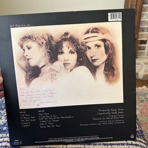 Vintage vinyl LP record of Stevie Nicks The Wild Heart album